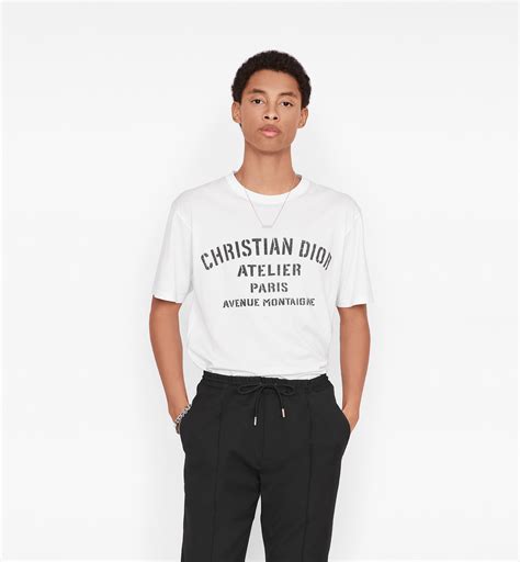 dior atelier t shirt white|dior graphic tees.